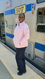 (Ladies) Breast Cancer Fleece Jacket