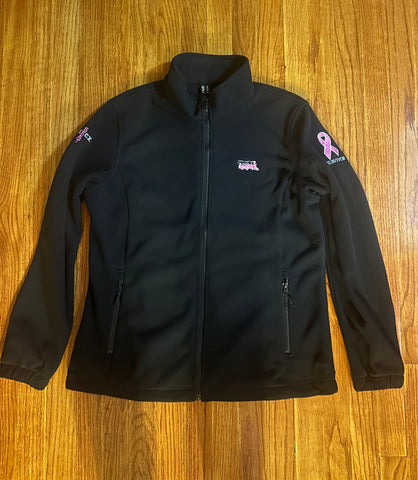 (Ladies) Breast Cancer Fleece Jacket