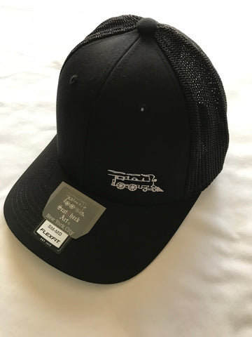 Cap -FlexFit (Trucker Mesh) Solid Black
