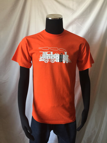 (Men) T-shirt Patriotic Train